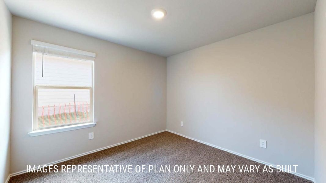 Spacious, unfurnished interior of a new home in The Villages at Schwertner Ranch, Jarrell (Image 15).