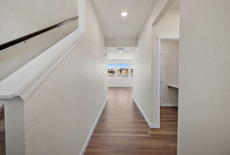 Spacious, unfurnished interior of a new home in Aspen Ranch, Fountain (Image 13). Spacious, unfurnished interior of a new home in Aspen Ranch, Fountain (Image 13).