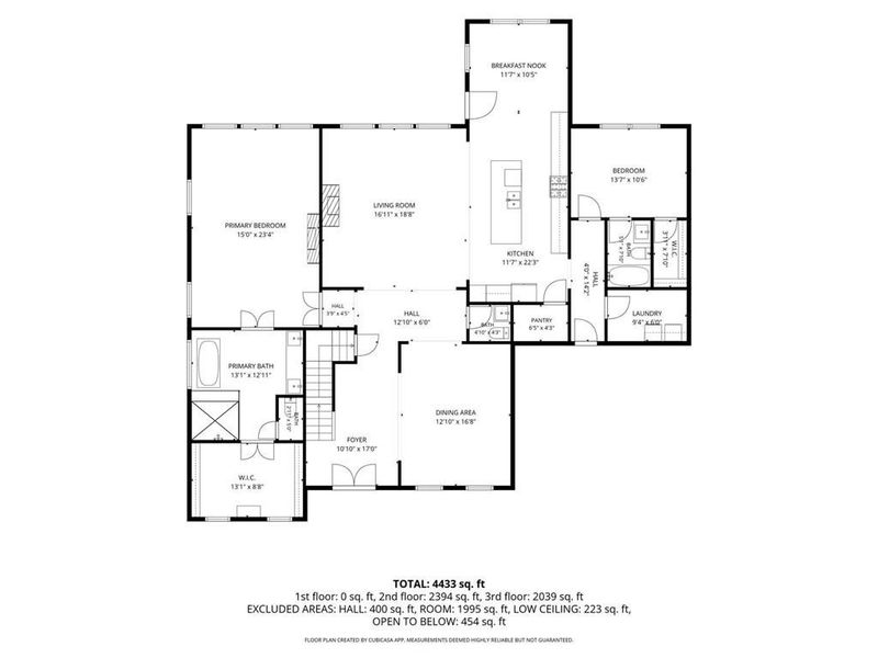 2D floor plan layout of this home in , Conyers, GA (Image 5).