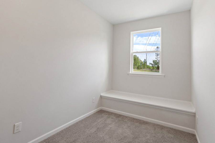 Spacious, unfurnished interior of a new home in Sweetbrier, Durham (Image 27).