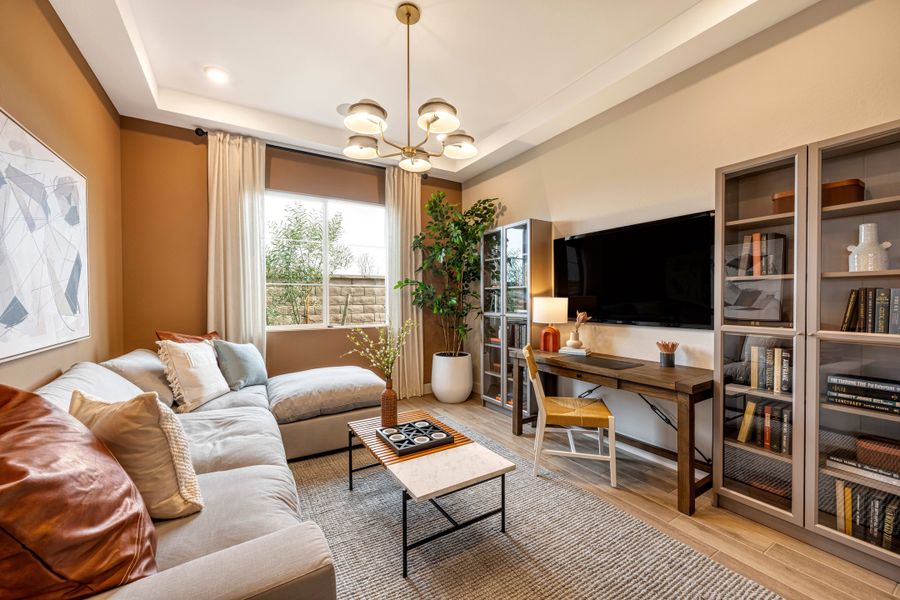 Furnished interior view inside a new home in Waterston Central, Gilbert (Image 14).