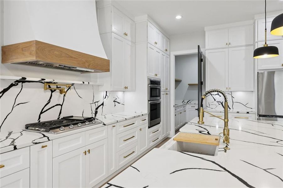 Furnished interior view inside a new home in , Auburn (Image 9).