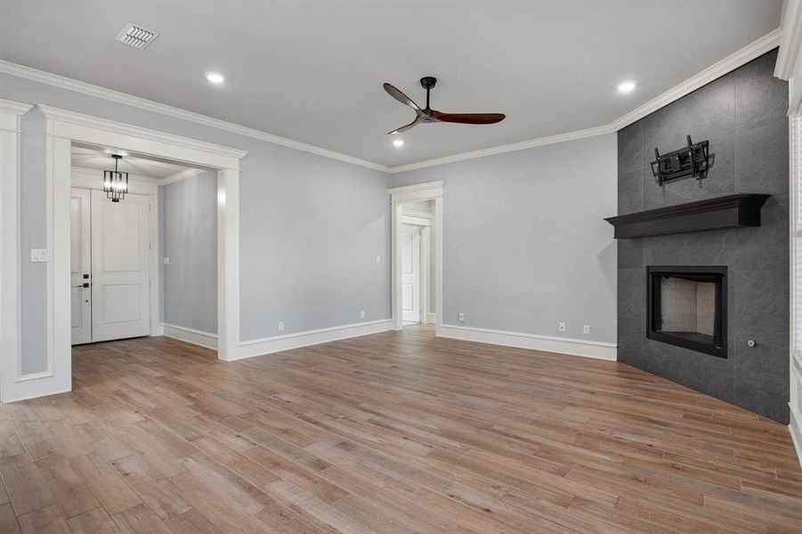 Spacious, unfurnished interior of a new home in , Tyler (Image 18).
