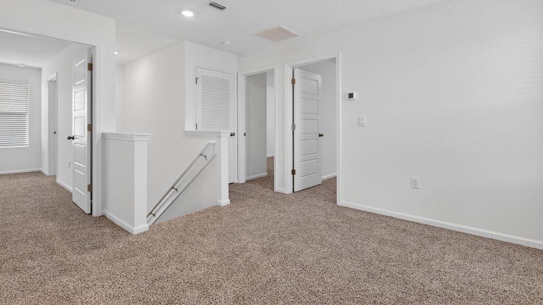 Representative unfurnished interior of a home built from the Elston+ by D.R. Horton in Diamond Springs, Jacksonville (Image 14).