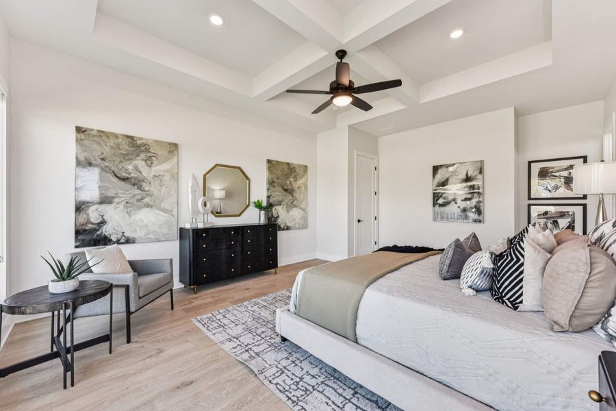 Furnished interior view inside a new home in Feathergrass, Florence (Image 52).