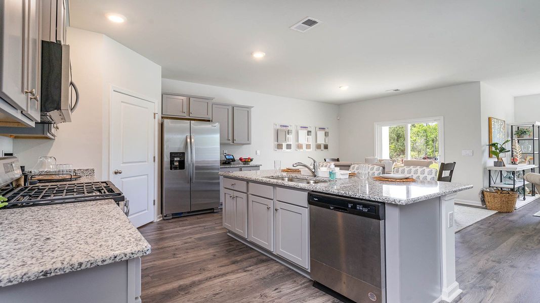 Furnished interior view inside a new home in Gates Village, Lugoff (Image 3). Furnished interior view inside a new home in Gates Village, Lugoff (Image 3).
