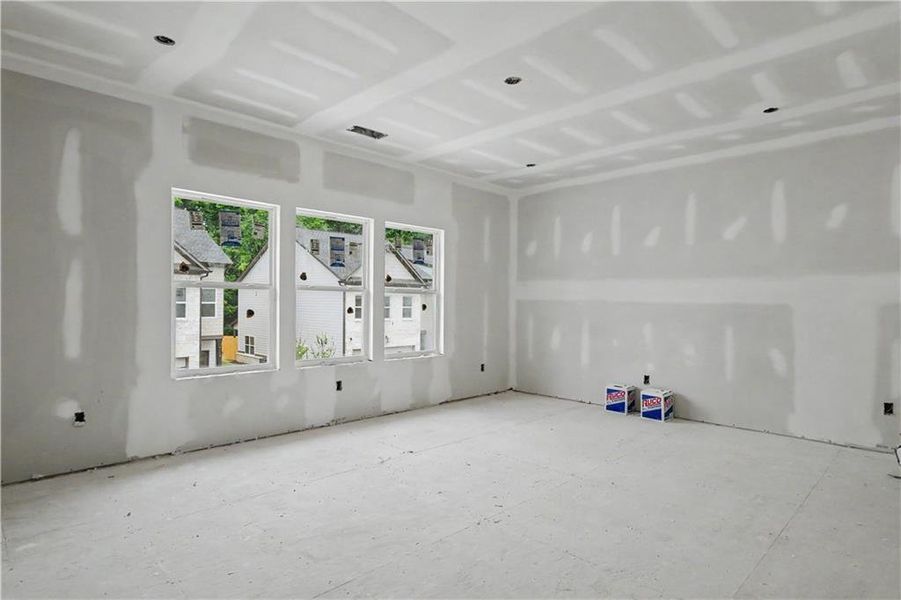 In-progress construction of a new home in , Norcross, GA (Image 7).