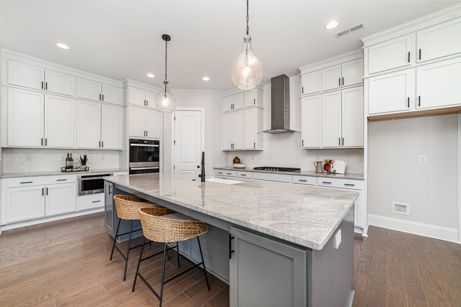 Representative furnished interior of a home built from the Madison by Greybrook Homes in Harbor Watch, Statesville (Image 14).