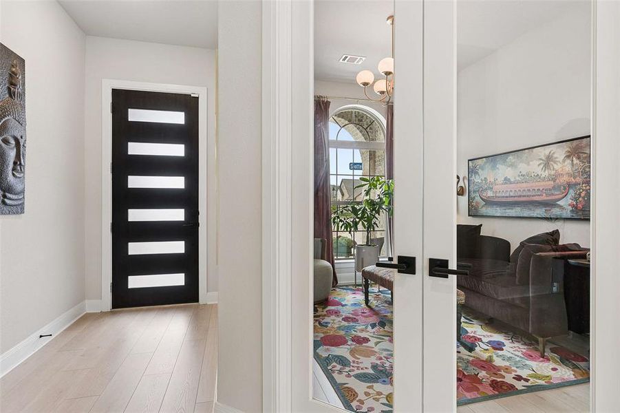 Furnished interior view inside a new home in Elements at Viridian - Garden Series, Arlington (Image 7).