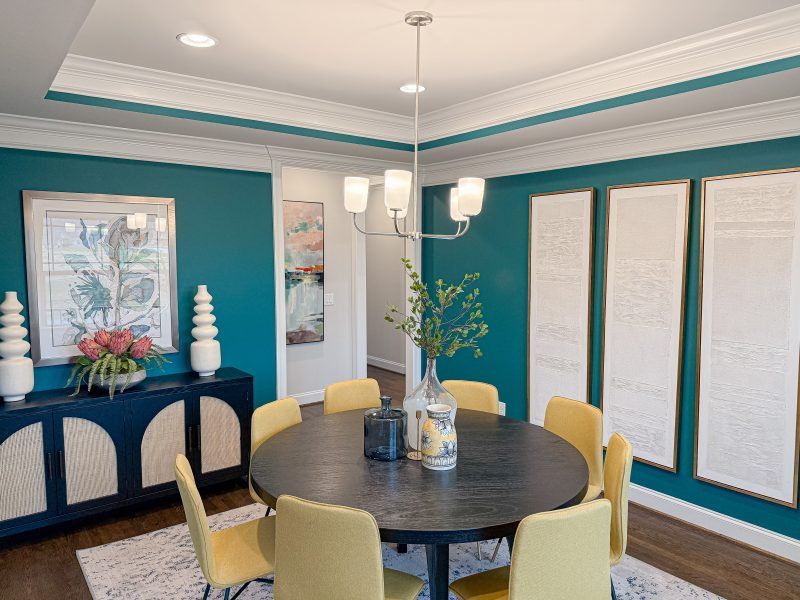 Representative furnished interior of a home built from the Lancaster by Keystone Homes NC in Preserve at Carriage Cove, Oak Ridge (Image 11). Representative furnished interior of a home built from the Lancaster by Keystone Homes NC in Preserve at Carriage Cove, Oak Ridge (Image 11).