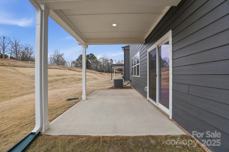 Exterior details and patio area of a home in Wilson Creek, Indian Land (Image 25).