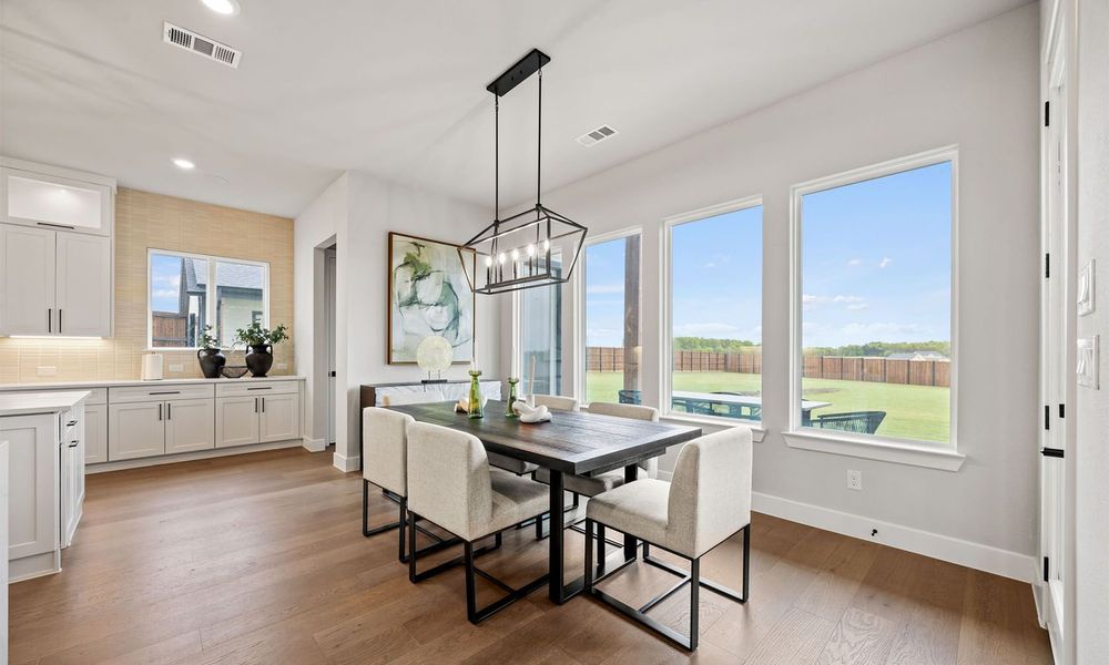 Representative furnished interior of a home built from the Rushmore by Cope Homes in Hidden Valley 1, Princeton (Image 6).