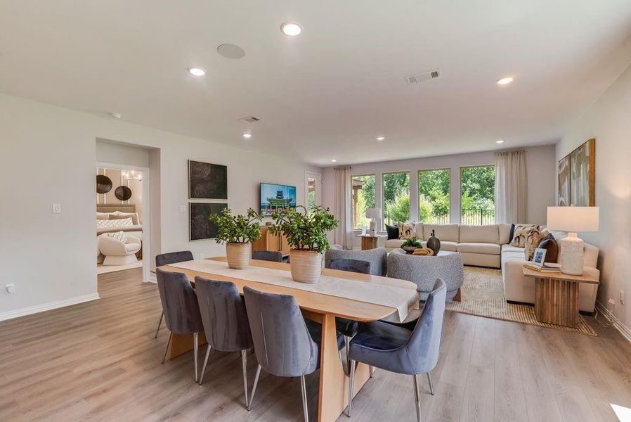 Furnished interior view inside a new home in , Anna (Image 15).