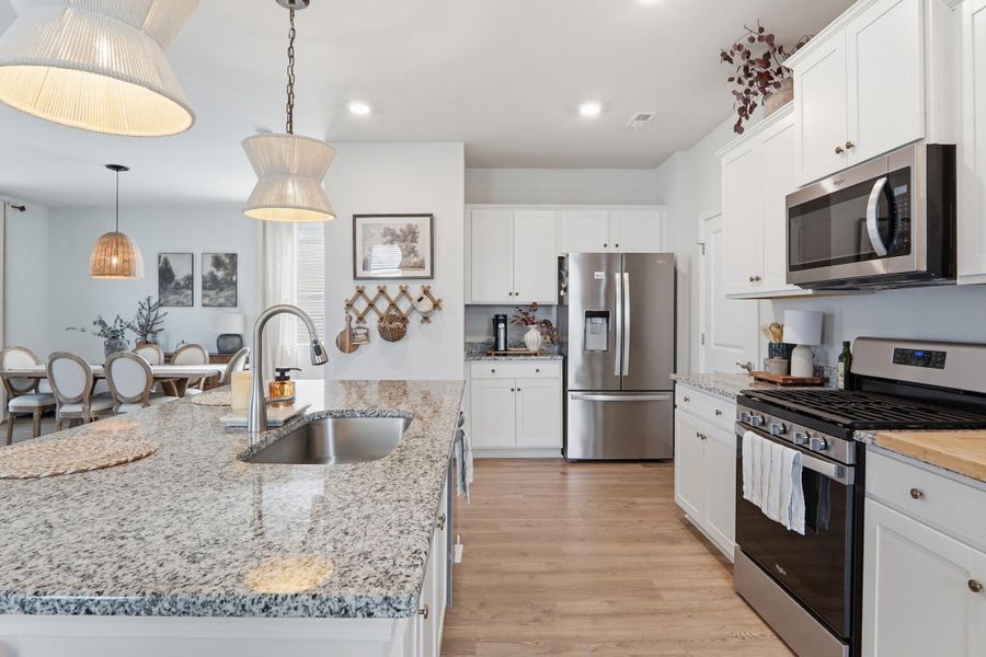 Furnished interior view inside a new home in Founders Corner, Lincolnville (Image 14).