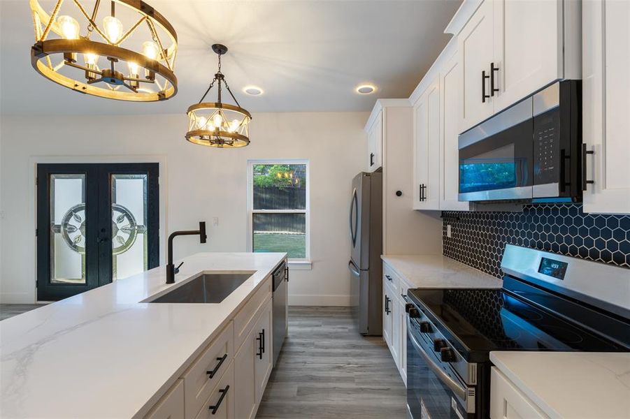 Furnished interior view inside a new home in , Granbury (Image 9).