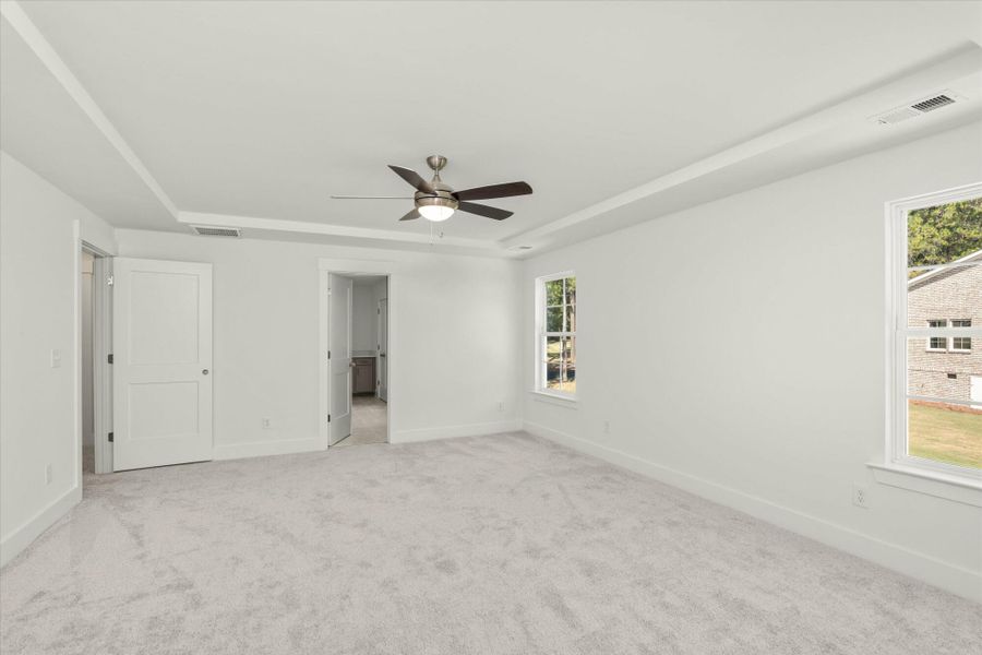 Spacious, unfurnished interior of a new home in The Village at Horse Creek, Graniteville (Image 23). Spacious, unfurnished interior of a new home in The Village at Horse Creek, Graniteville (Image 23).