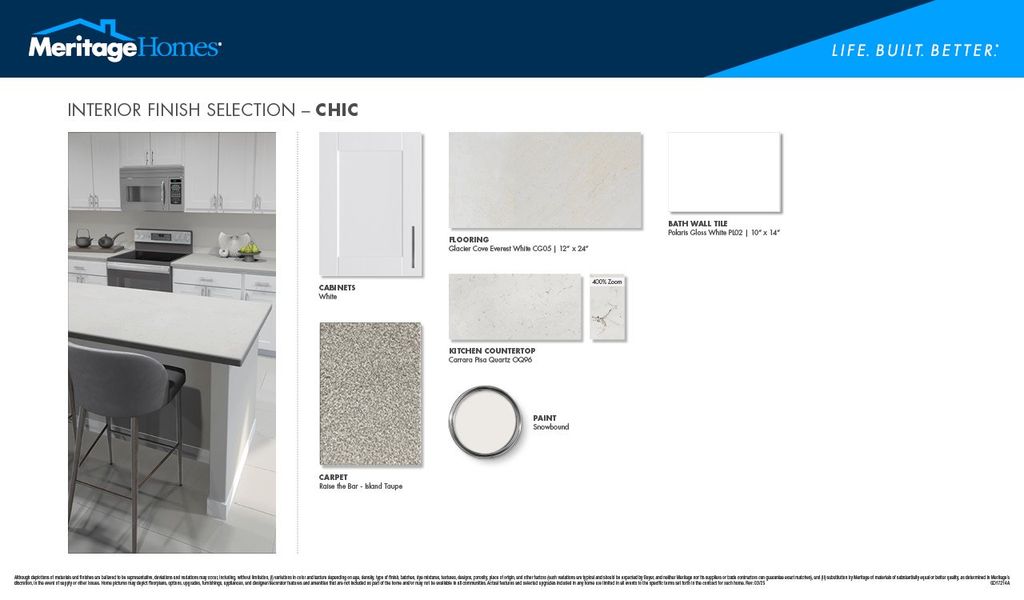 Sample of building materials used in homes in The Reserve at Hammock Oaks - Classic Series, Lady Lake (Image 9).