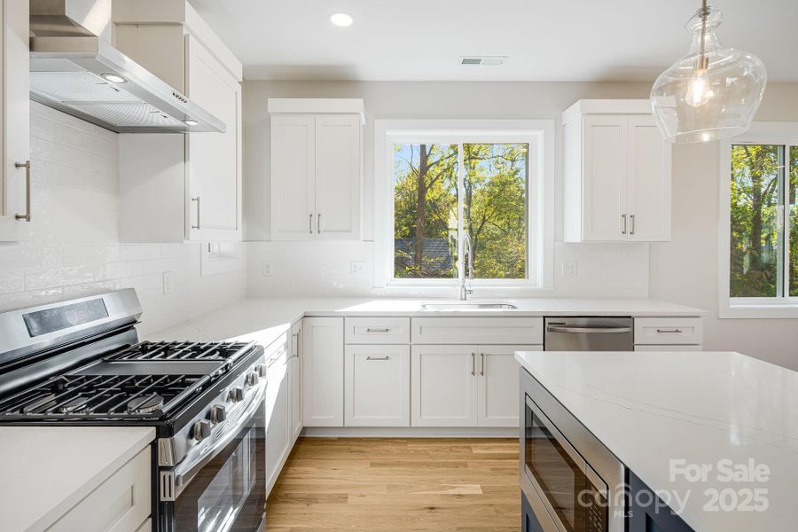 Furnished interior view inside a new home in , Asheville (Image 5).