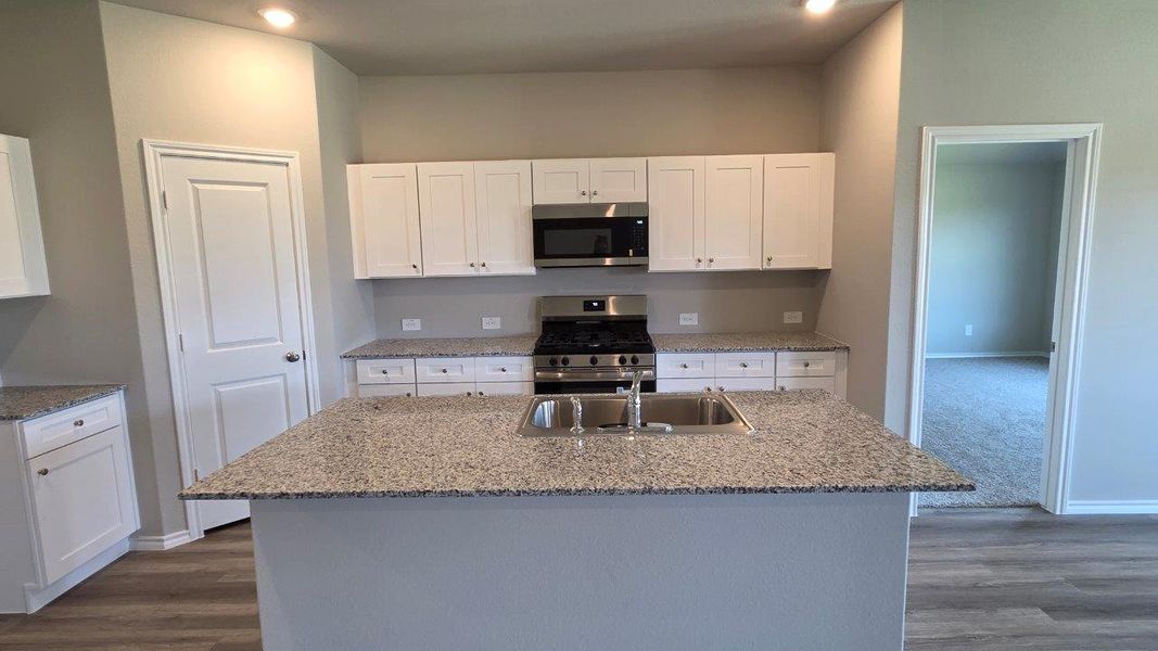 Furnished interior view inside a new home in Lonestar at Liberty Trails, Fort Worth (Image 4).