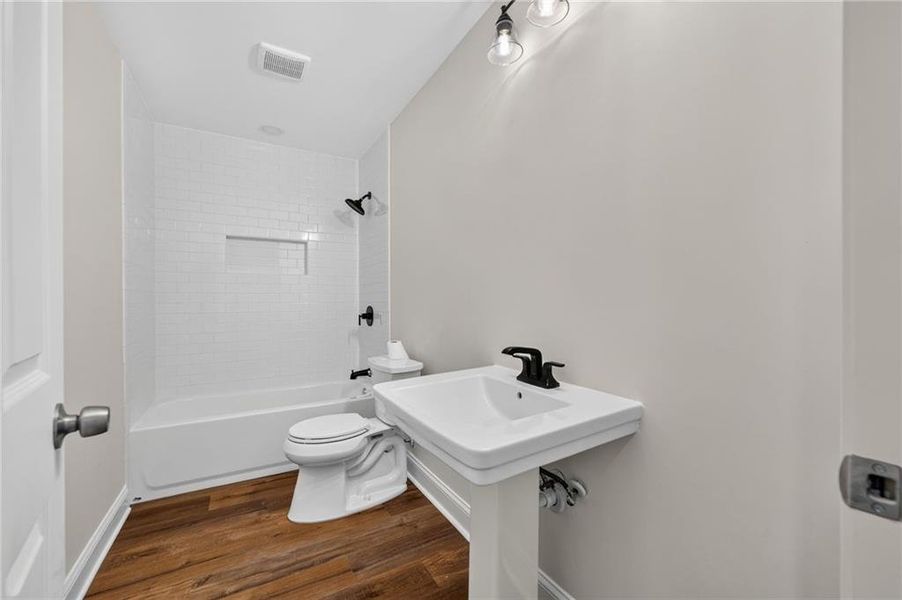 Furnished interior view inside a new home in , Decatur (Image 12).