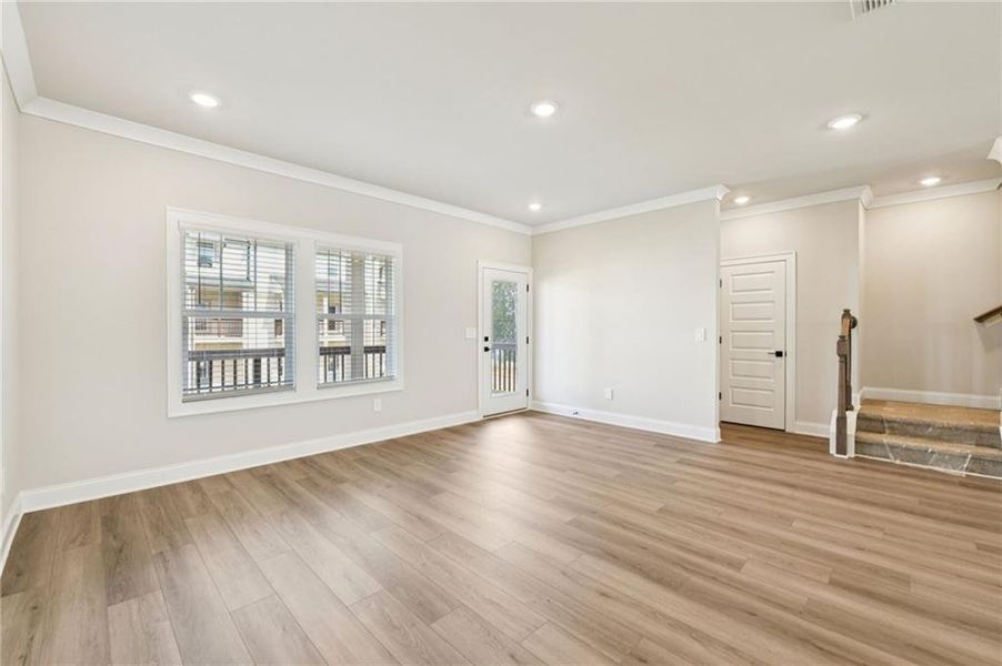 Spacious, unfurnished interior of a new home in , Lawrenceville (Image 47).