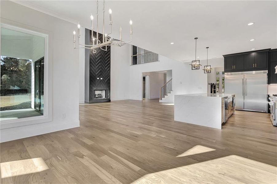 Spacious, unfurnished interior of a new home in , Brooks (Image 23).