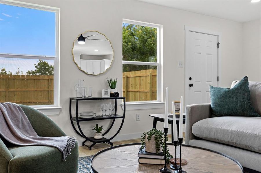Furnished interior view inside a new home in , Robinson (Image 15).