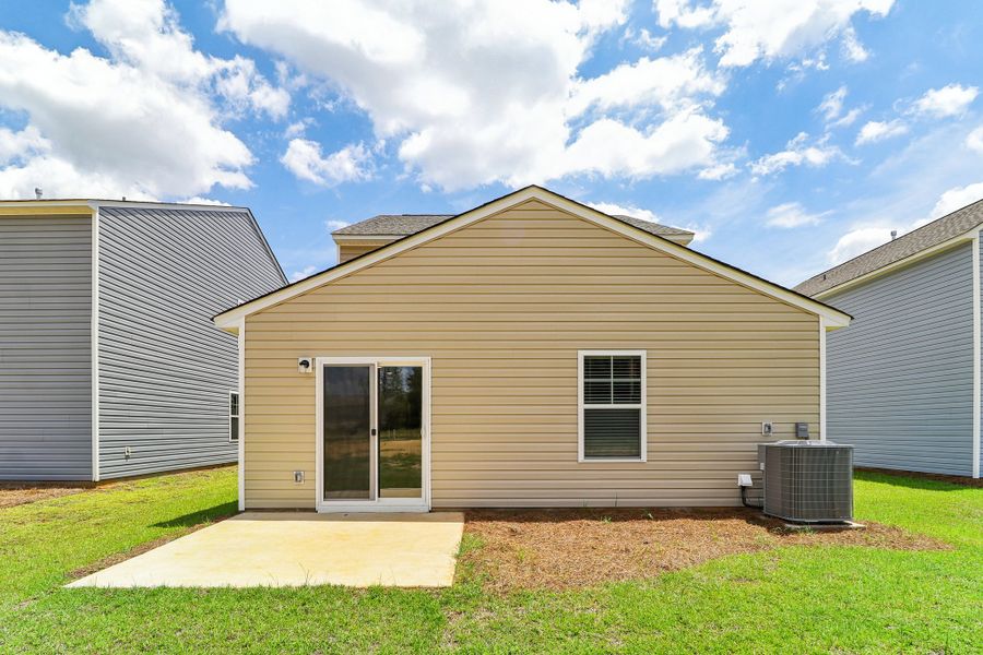 Representative exterior photo of a completed home built from the Helen by Great Southern Homes in Hazelwood, Boiling Springs, SC (Image 7).