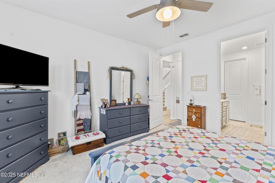 Furnished interior view inside a new home in Bradley Pond, Jacksonville (Image 33).