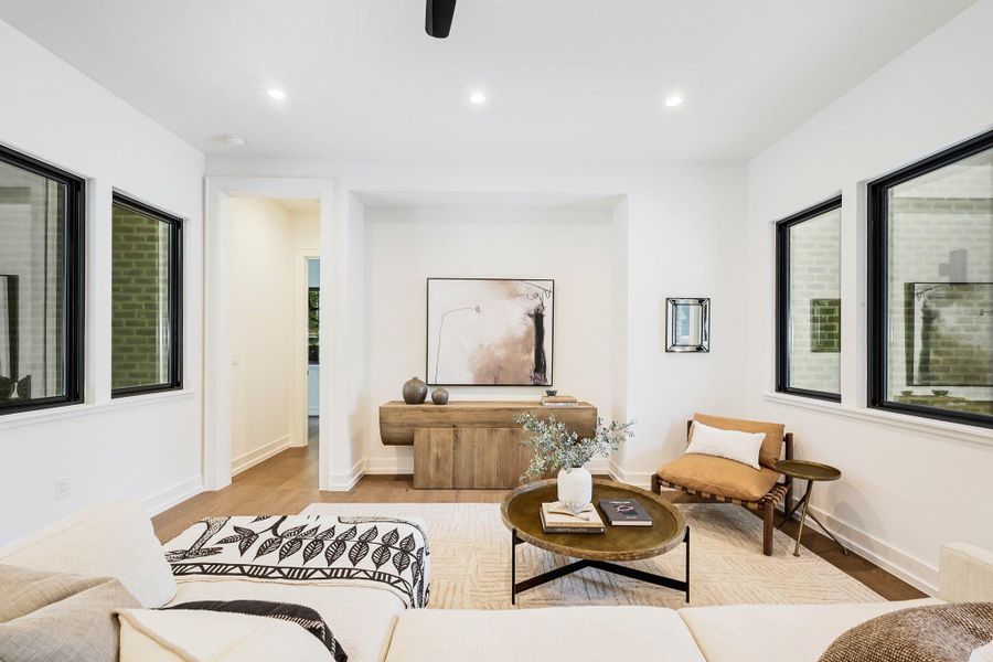 Furnished interior view inside a new home in , Austin (Image 5).