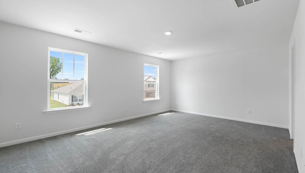 Representative unfurnished interior of a home built from the BELHAVEN by D.R. Horton in Waverly Station, Greenwood (Image 25).