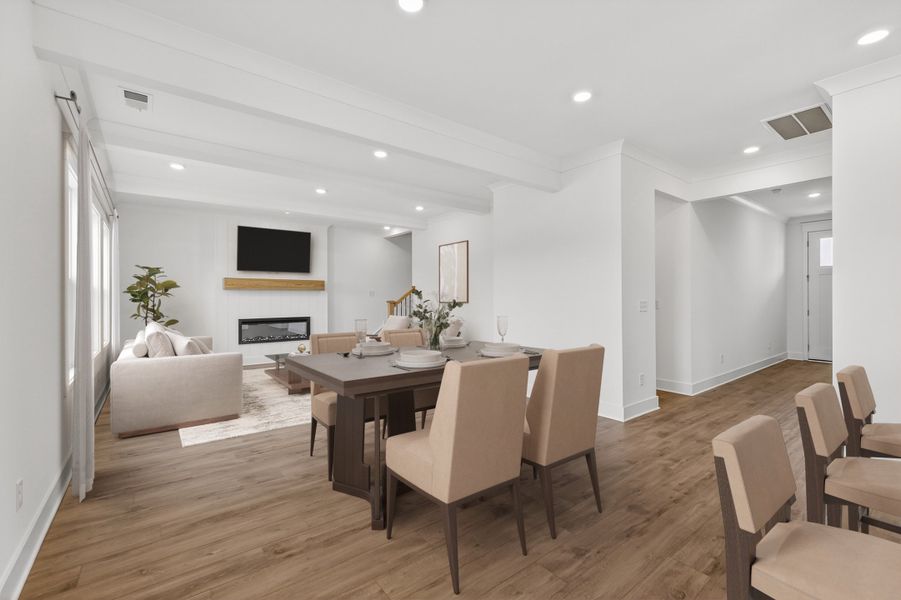 *Photo of actual home virtually staged.