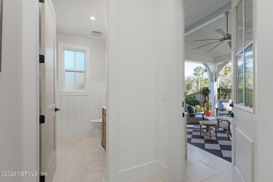 Furnished interior view inside a new home in , Ponte Vedra Beach (Image 53).