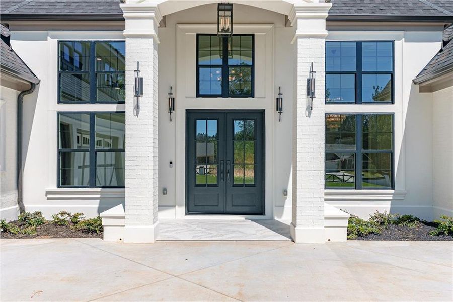 Exterior details and patio area of a home in , Monroe (Image 3).
