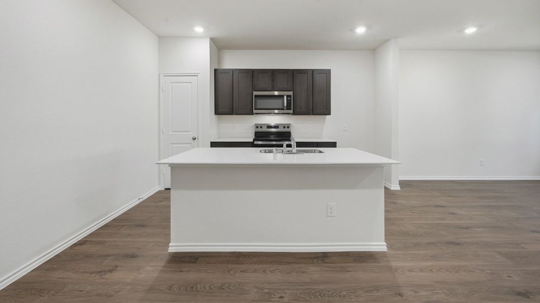 Furnished interior view inside a new home in Arbor Trails South, Princeton (Image 3).
