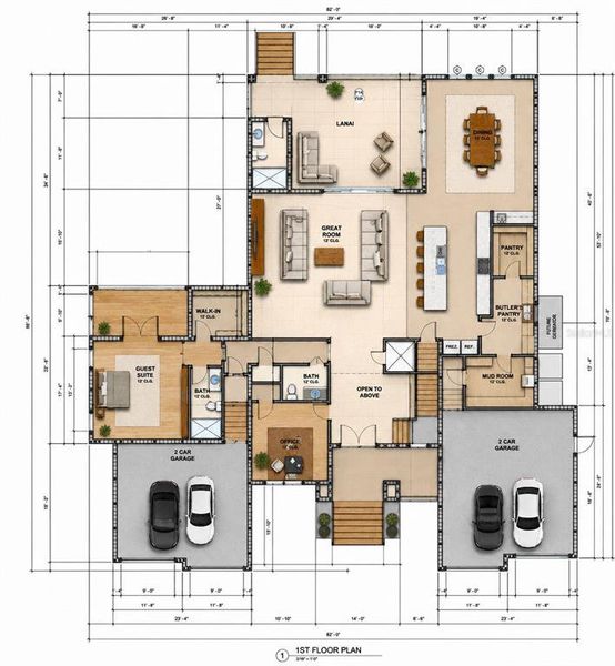 2D floor plan layout of this home in , Tampa, FL (Image 6).