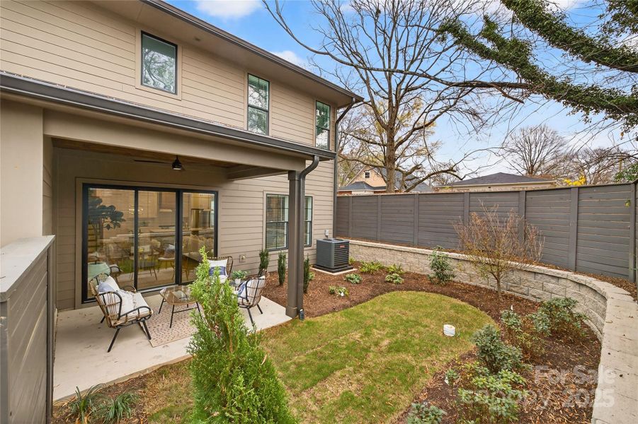 Exterior details and patio area of a home in , Charlotte (Image 24). Exterior details and patio area of a home in , Charlotte (Image 24).