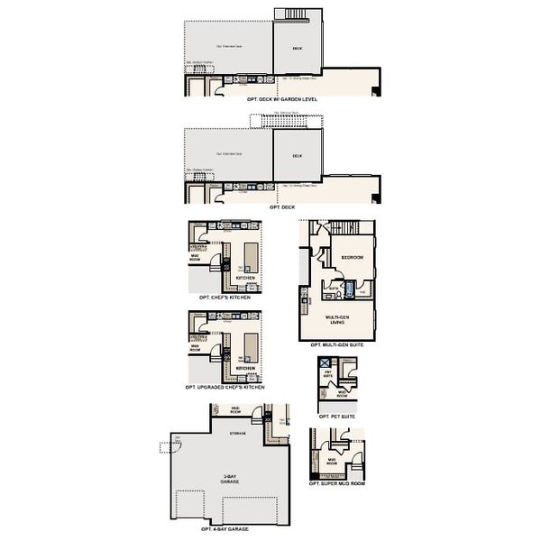 2D floor plan layout for the The Regent by Century Communities in Trails at Smoky Hill | The Preserve, Parker, CO (Image 3). 2D floor plan layout for the The Regent by Century Communities in Trails at Smoky Hill | The Preserve, Parker, CO (Image 3).