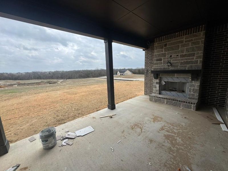 In-progress construction of a new home in Creekview Addition, Van Alstyne, TX (Image 12).