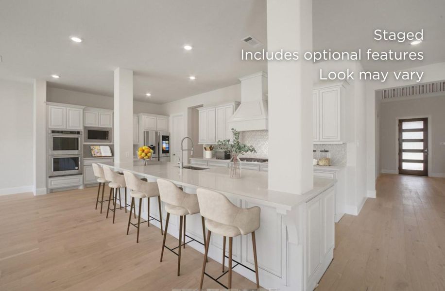 kitchen staged represented photo