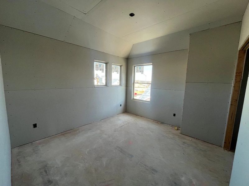 In-progress construction of a new home in Lariat, Liberty Hill, TX (Image 19).