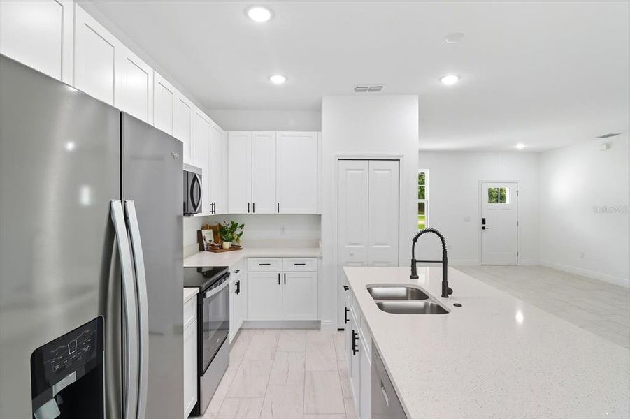 Furnished interior view inside a new home in , Citrus Springs (Image 8).