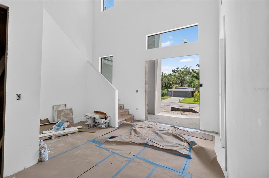 In-progress construction of a new home in , Tampa, FL (Image 28).