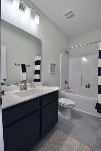 Furnished interior view inside a new home in Patriot’s Watch, Hampstead (Image 16).