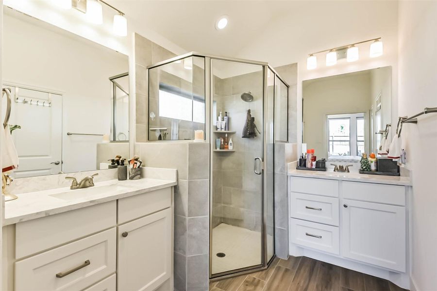 Furnished interior view inside a new home in , Katy (Image 7). Furnished interior view inside a new home in , Katy (Image 7).