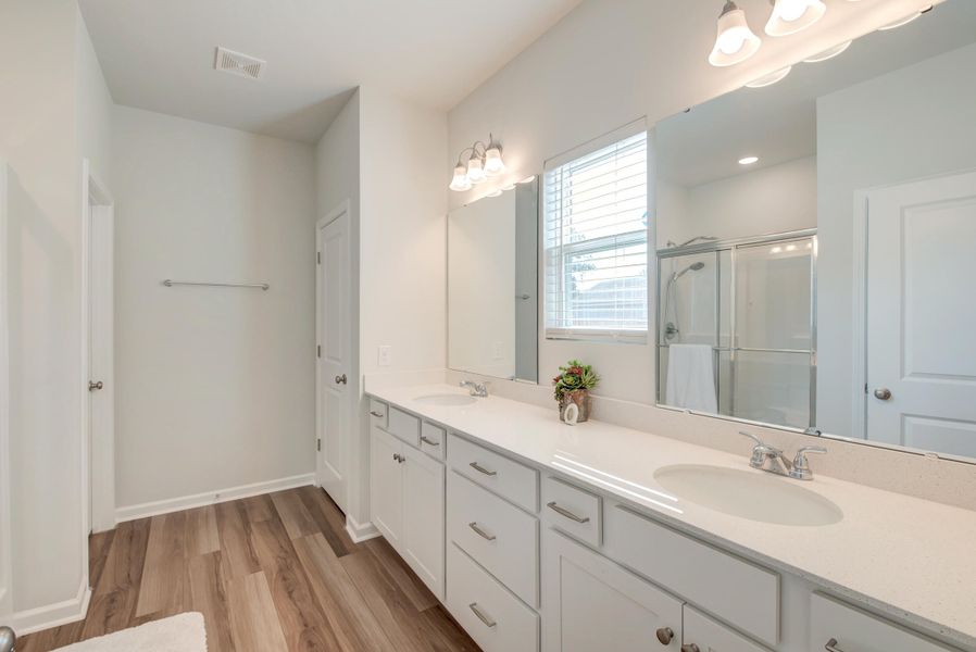 Furnished interior view inside a new home in , Bonneau (Image 32).