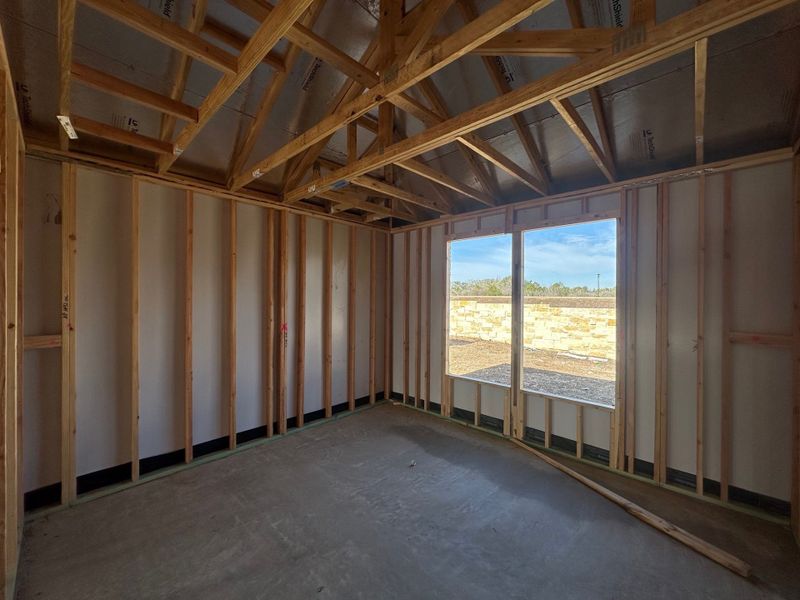 In-progress construction of a new home in La Cima, San Marcos, TX (Image 13).