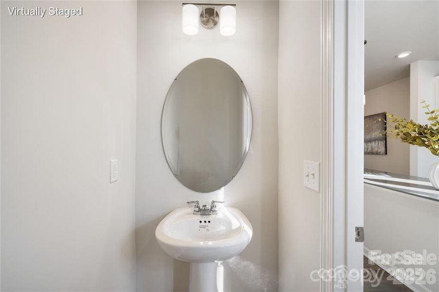 Close-up of interior finishes inside a home in Edgewood Preserve, Huntersville (Image 7).