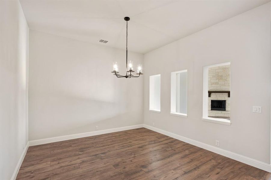 Spacious, unfurnished interior of a new home in Coyote Crossing, Godley (Image 26). Spacious, unfurnished interior of a new home in Coyote Crossing, Godley (Image 26).