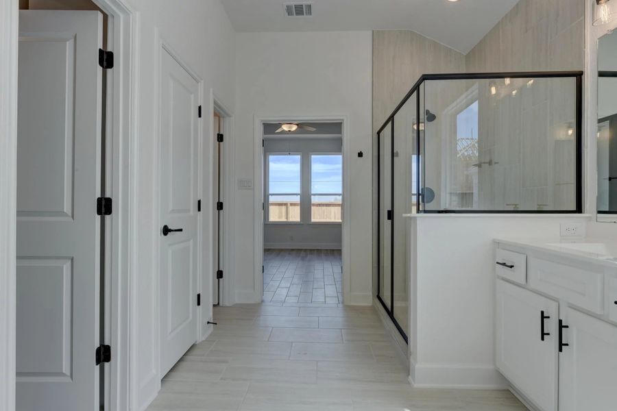 Furnished interior view inside a new home in Megan's Landing, Castroville (Image 6). Furnished interior view inside a new home in Megan's Landing, Castroville (Image 6).